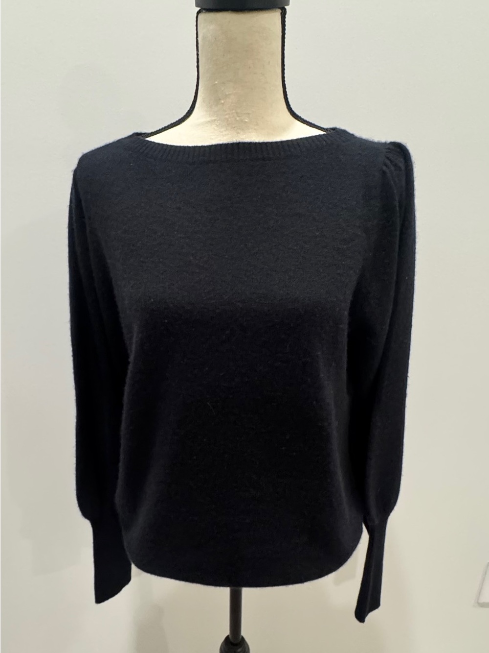 Nordstrom Black Lightweight Cashmere Sweater